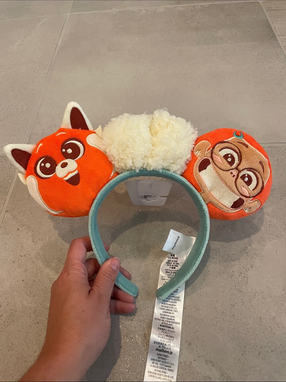 Disney Mickey Ears - Turning Red Panda